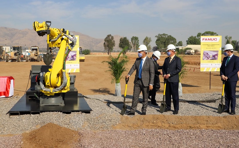 Fanuc begins the construction of its new plant in Aguascalientes