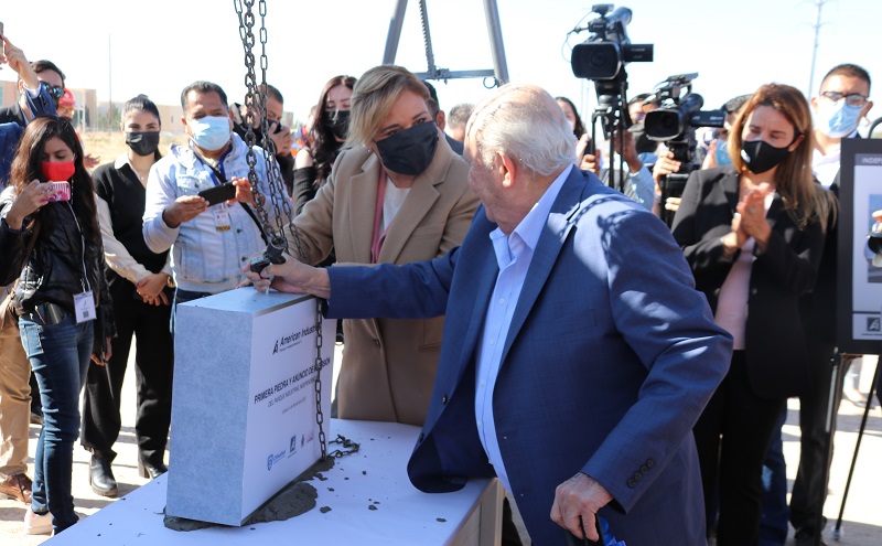 American Industries lays the foundation stone for the Independencia II Industrial Park in Ciudad Juárez