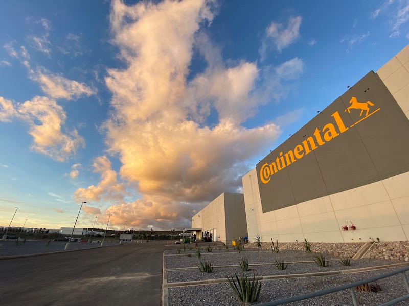 Continental will build a hydraulic hose plant in SLP; will invest 40 million dollars
