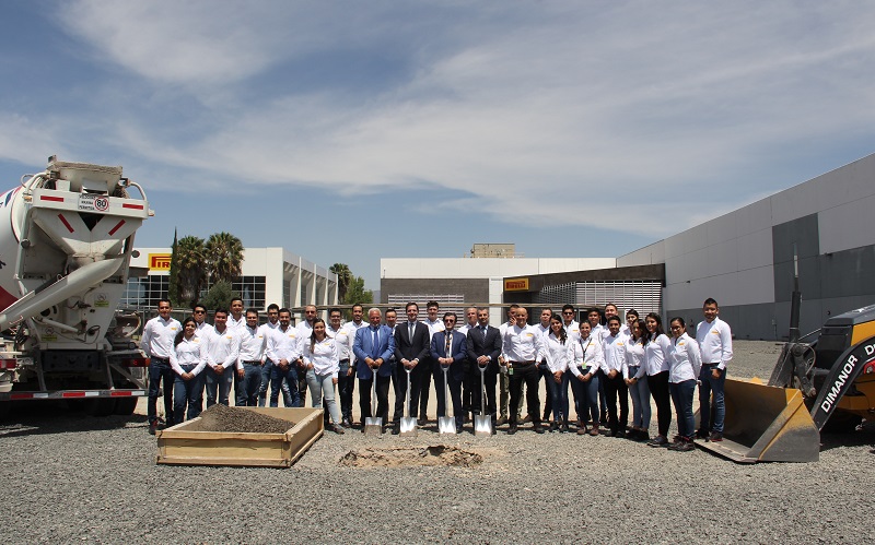 Pirelli invests 15 million dollars in the construction of an advanced technology and digitization center in Guanajuato