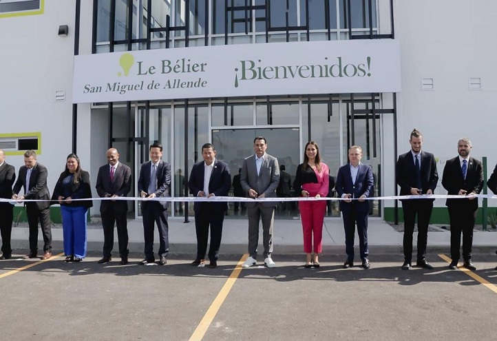 Le Bélier inaugurates its plant in San Miguel de Allende