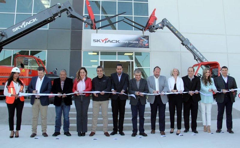 SkyJack inaugurates its production plant in Ramos Arizpe and announces the expansion of operations